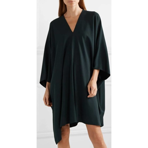 The Row Dresses & Skirts - The Row Iona Stretch Crepe Mini Dress Dark Green